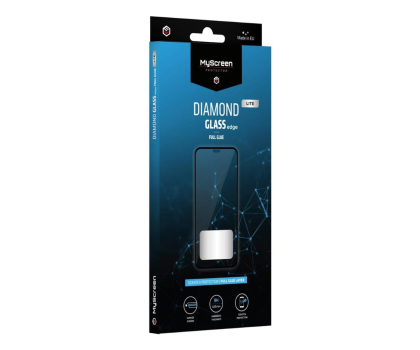 Szkło i folia ochronna MyScreen Szklo DIAMOND GLASS edge Full Glue Black Xiaomi Redmi Note 10 5G / Poco M3 Pro 5G